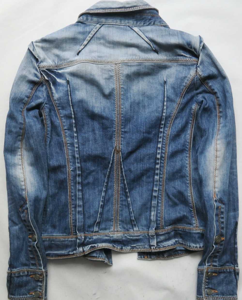 Galliano GALLIANO denim jacket 38 jeans Y2K - image 7