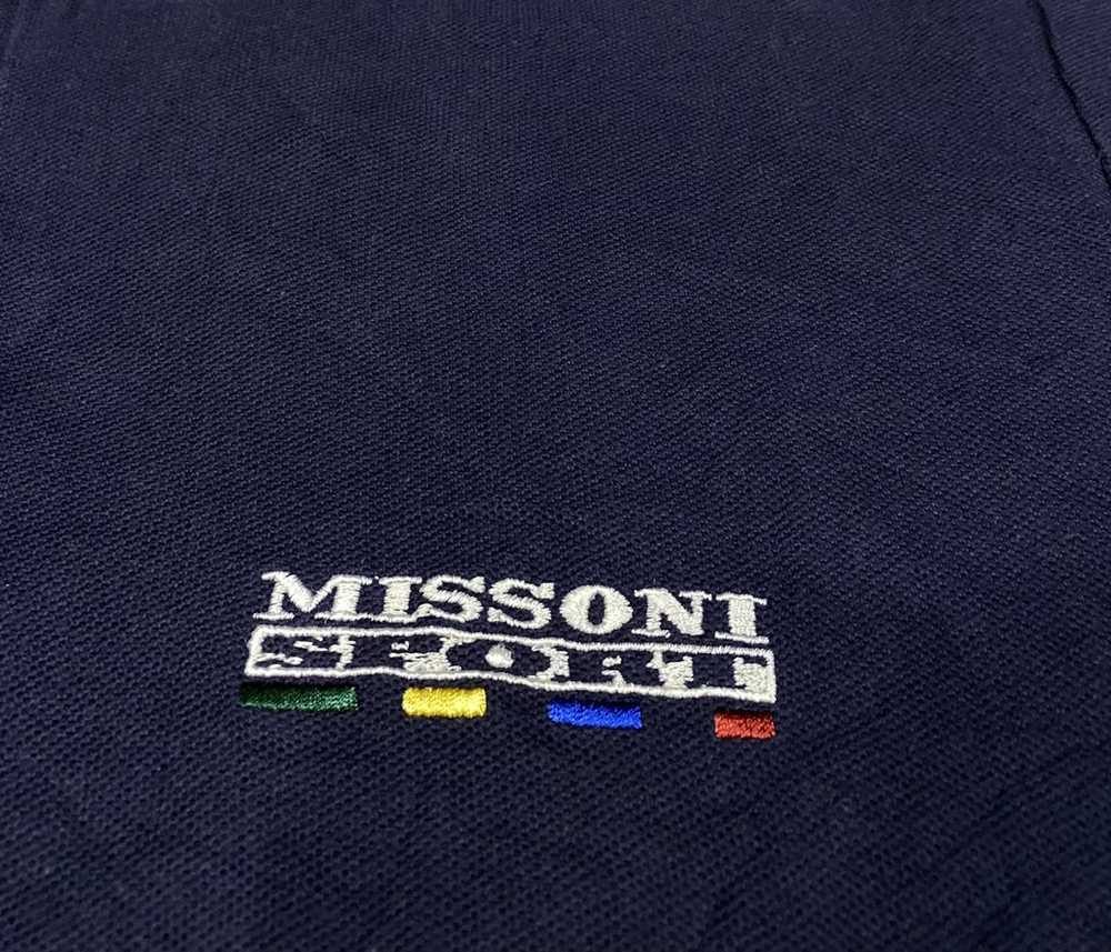 Missoni × Vintage Vintage colar missoni polo spor… - image 5