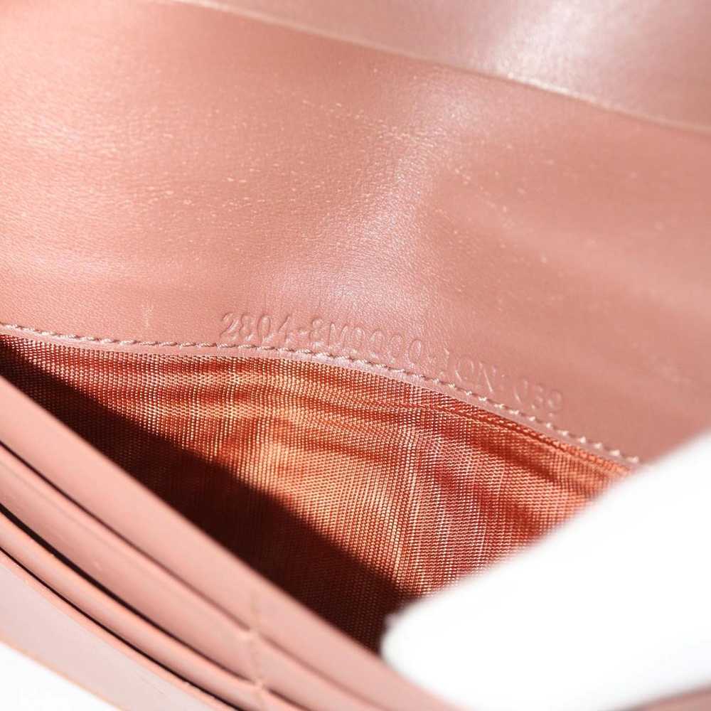 Fendi FENDI Zucchino Canvas Long Wallet Pink Auth… - image 12