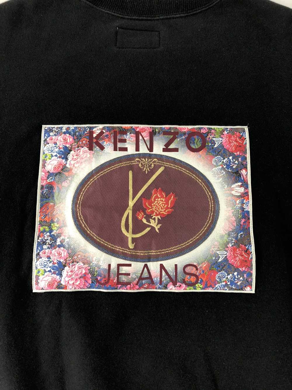 Japanese Brand × Kenzo Kenzo Jeans Flowers Design… - image 3