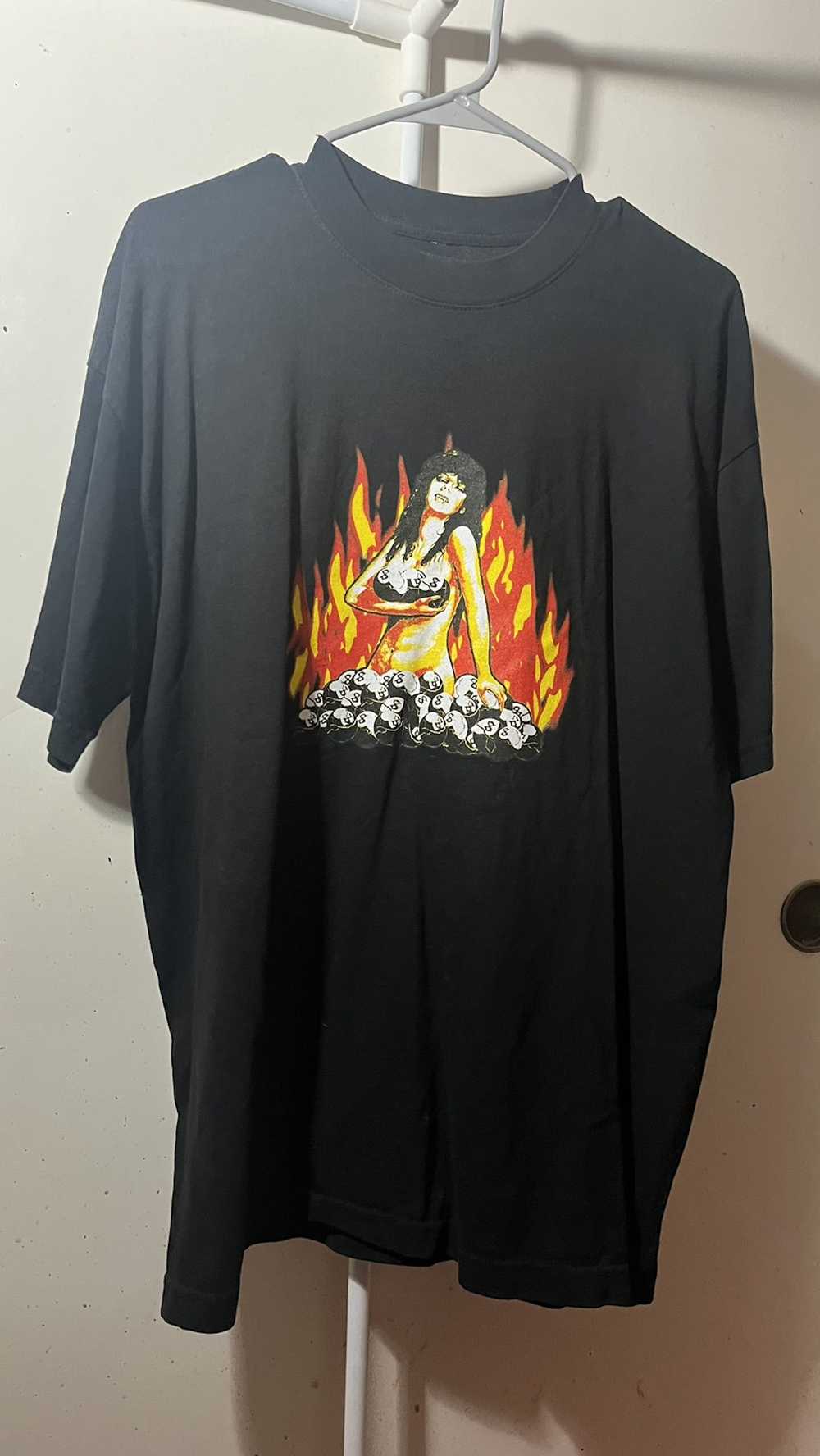 Section 8 Section 8 Fire 8 Ball Tee - image 1