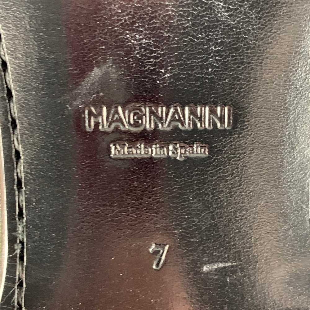 Magnanni Olive Brown Camouflage Silk Slip On Loaf… - image 7