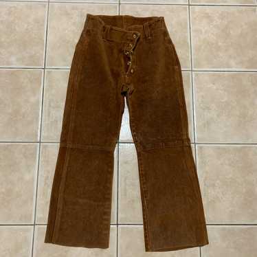 Vintage Suede Pants - Gem