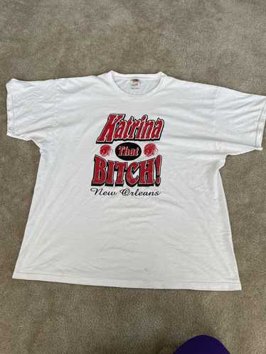 Streetwear × Vintage Hurricane Katrina Tee