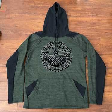 Designer NEW AMERICAN FIGHTER INLAND GREEN HOODIE… - image 1