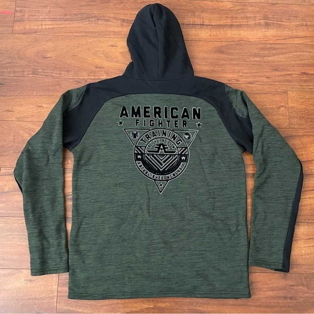 Designer NEW AMERICAN FIGHTER INLAND GREEN HOODIE… - image 4