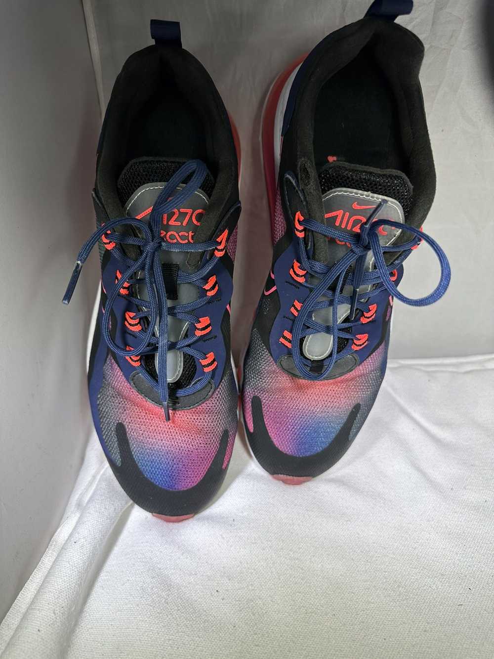 Nike Nike Air Max 270 React SE Women's 11.5 Navy/… - image 6