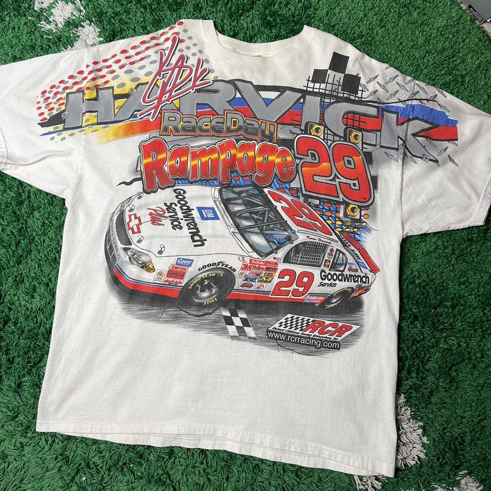 NASCAR × Vintage Vintage Kevin Harvick NASCAR AOP - image 2