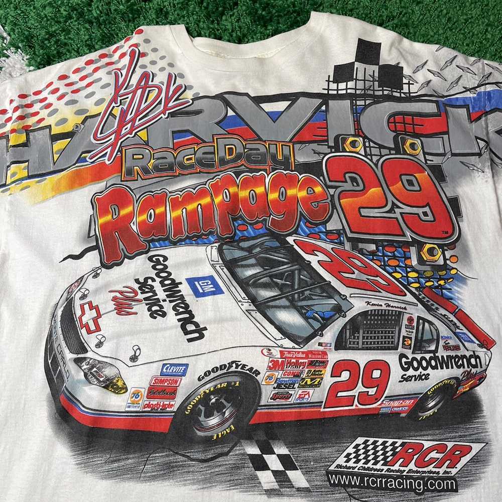 NASCAR × Vintage Vintage Kevin Harvick NASCAR AOP - image 3