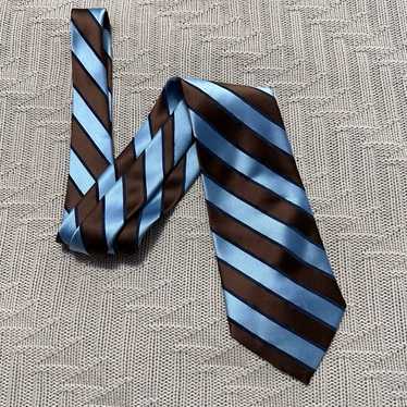 Stafford Vintage Stafford brown and blue striped s