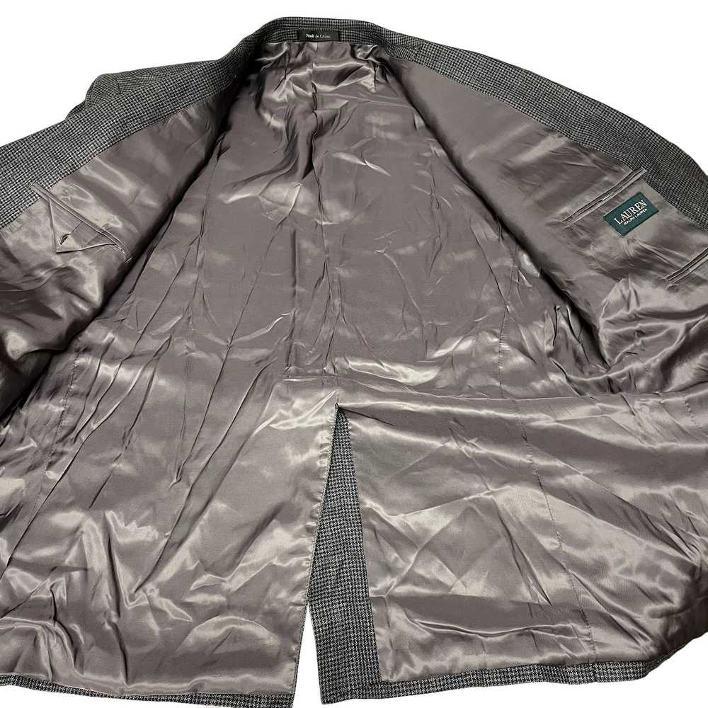 Ralph Lauren Ralph Lauren Gray Sport Coat HOUNDST… - image 5