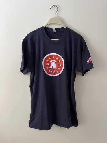 Band Tees × Vintage Phish 2010 New Jersey Band To… - image 1