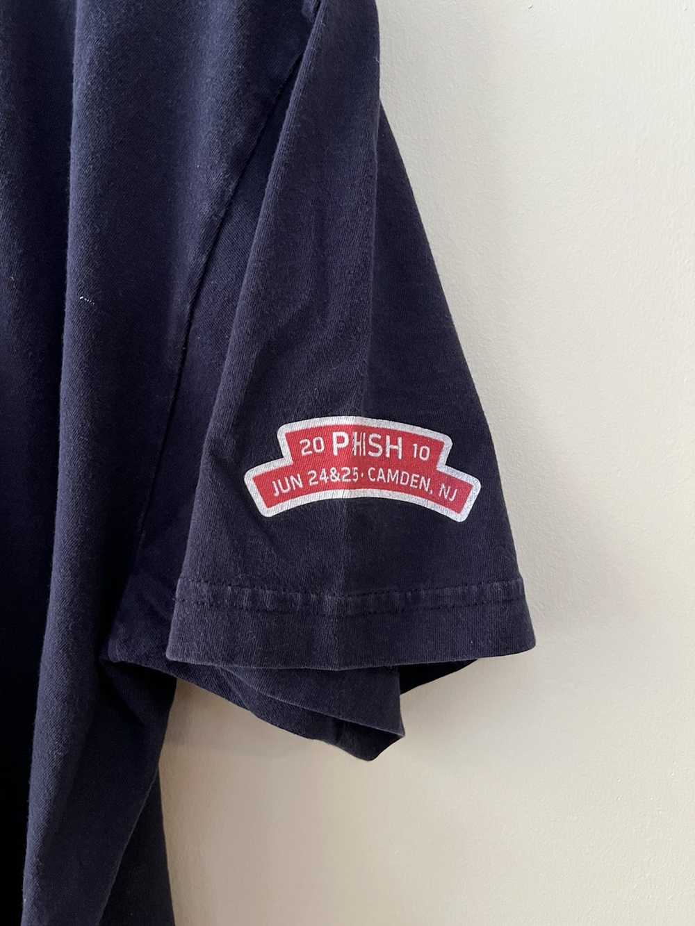 Band Tees × Vintage Phish 2010 New Jersey Band To… - image 3