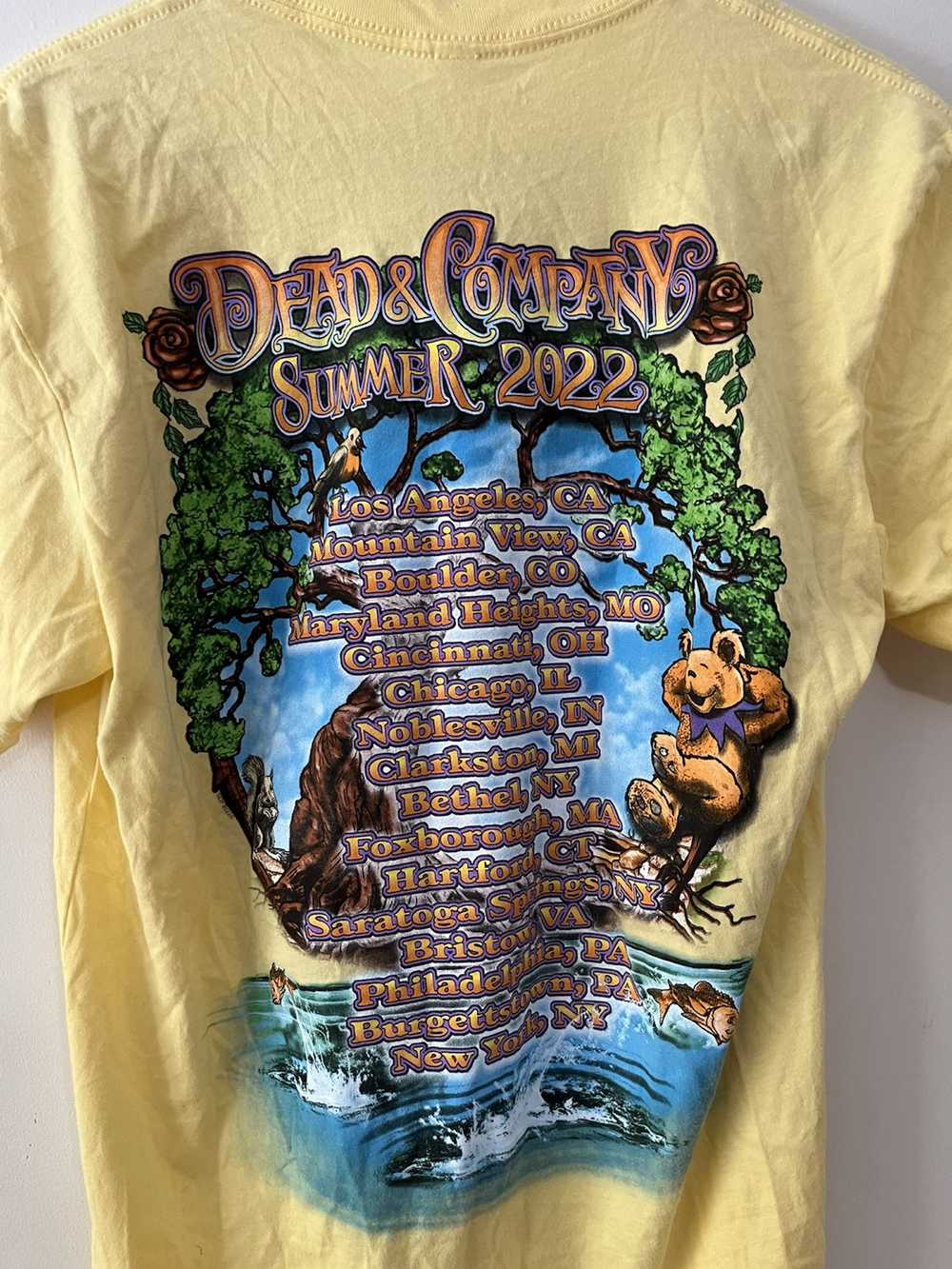 Grateful Dead Dead and Company 2022 Tour Tee Shirt - image 4