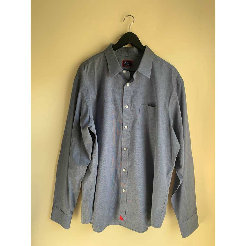 UNTUCKit Gray Cotton UntuckIt Wrinkle Free Button… - image 2