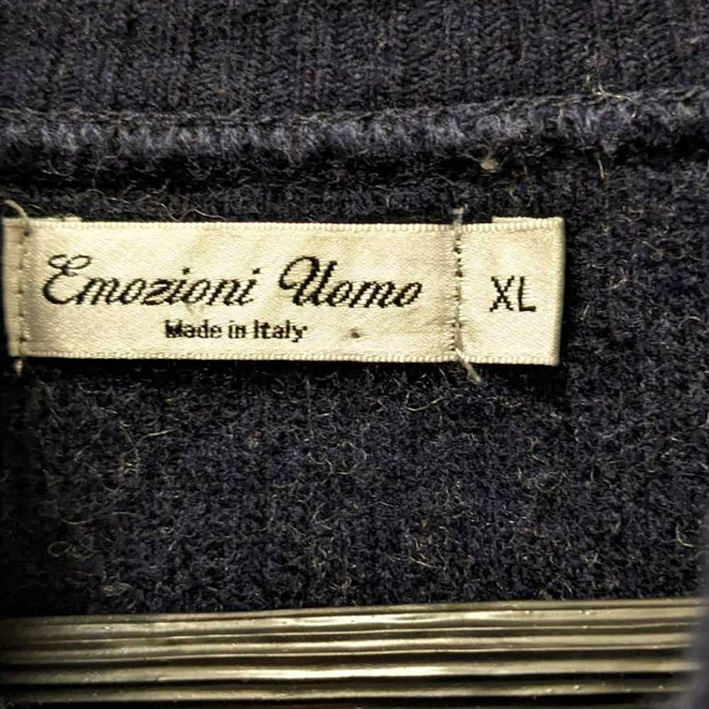 Emozioni Uomo Emozioni Uomo Cardigan Sweater Butt… - image 3