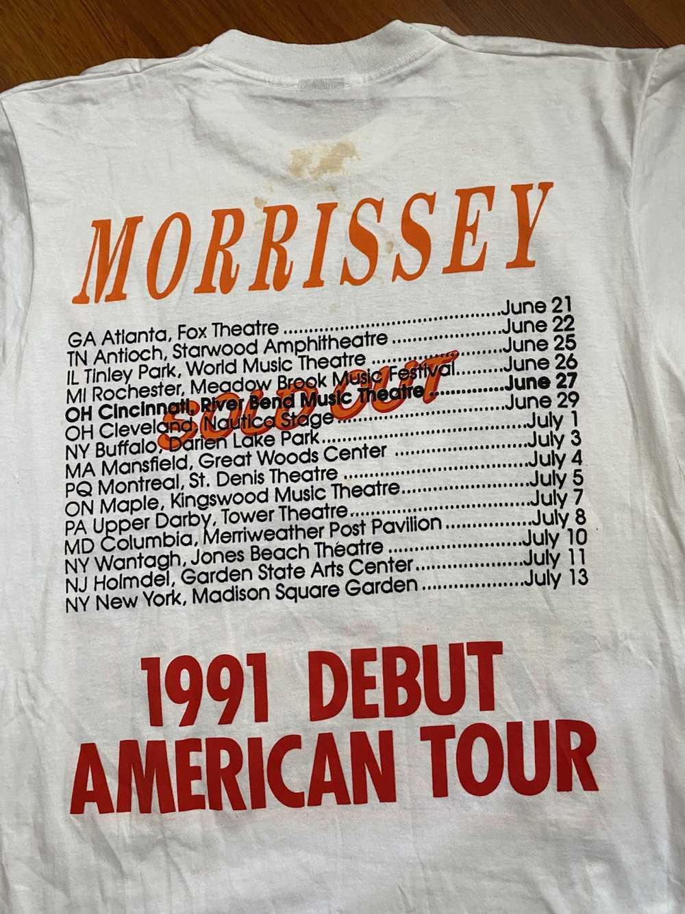 Morrissey × The Smiths × Vintage Vintage 1991 Mor… - image 4