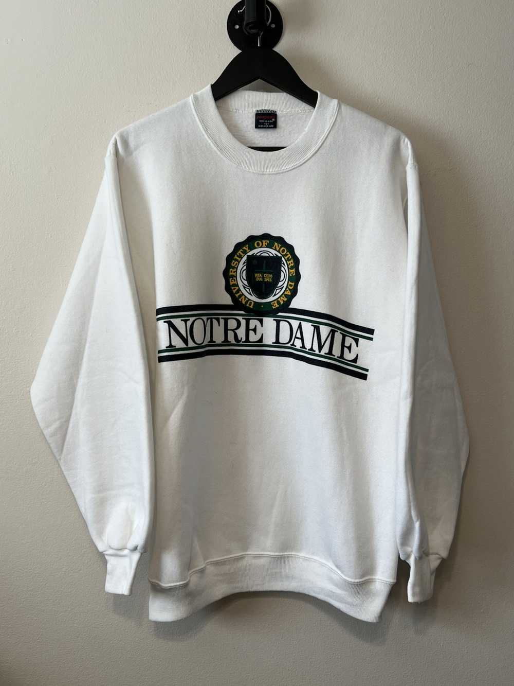 Ncaa × Sportswear × Vintage Vintage Notre Dame Fi… - image 1