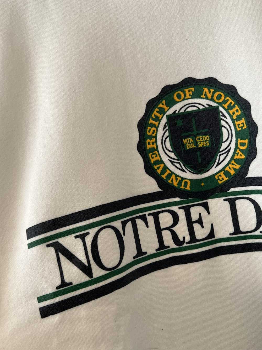 Ncaa × Sportswear × Vintage Vintage Notre Dame Fi… - image 2