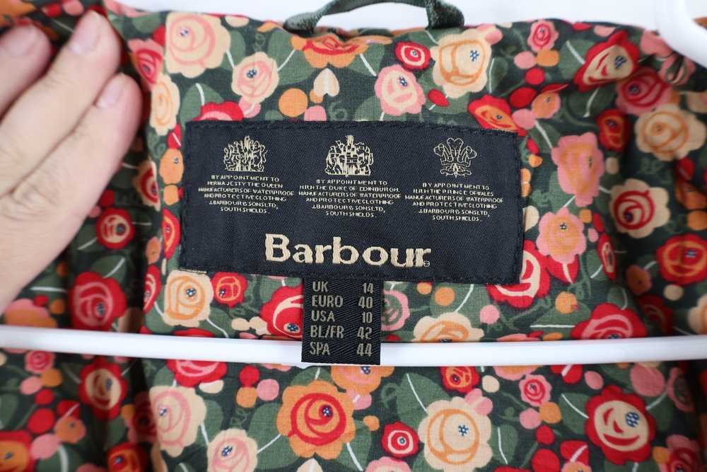Barbour × Vintage Barbour Floral Lined Lula Durha… - image 11