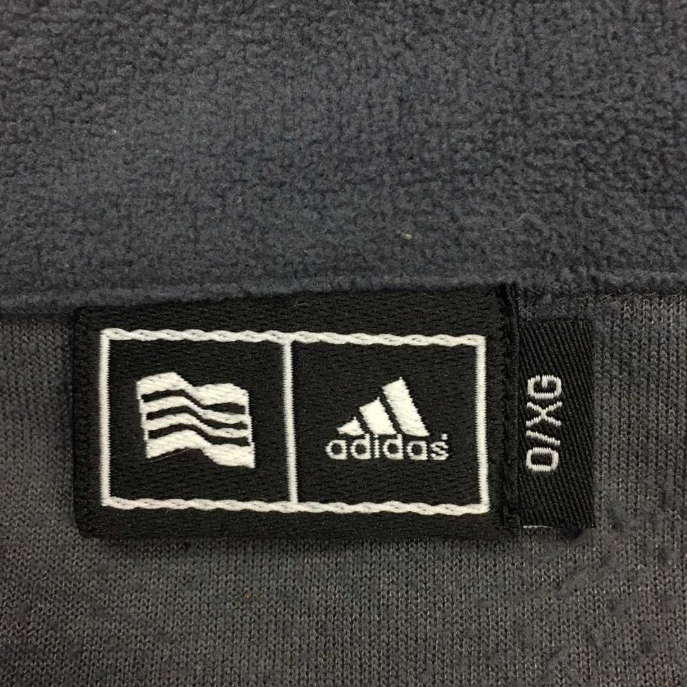Adidas Vtg ADIDAS ORIGINALS 3 Stripes Quarter Zip… - image 7