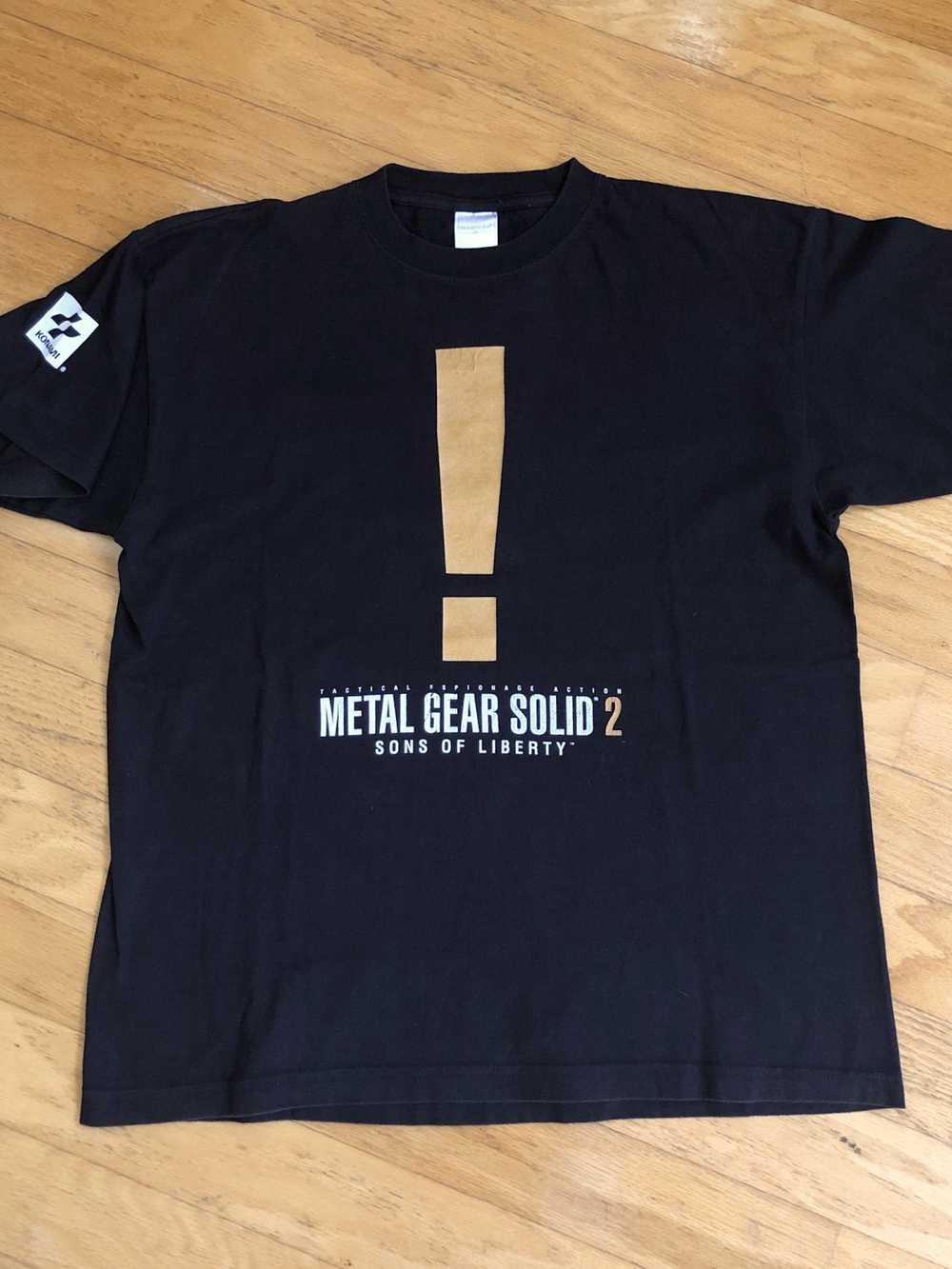 Vintage Metal Gear Solid 2 Euro Promo tee - image 1