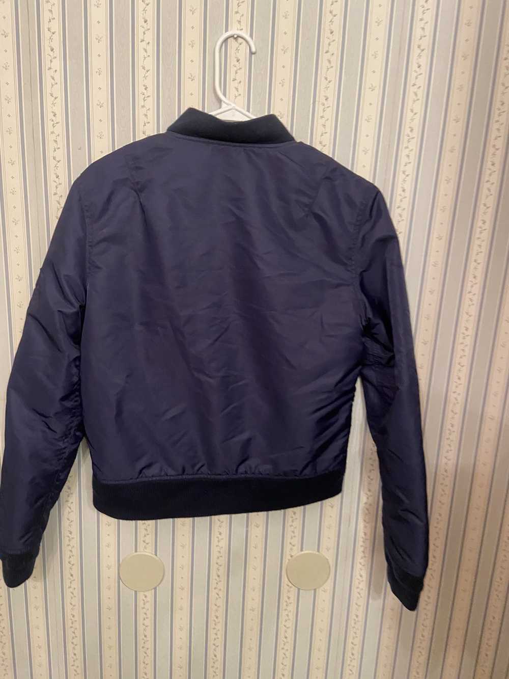 Vintage Navy Bomber Jacket - image 2