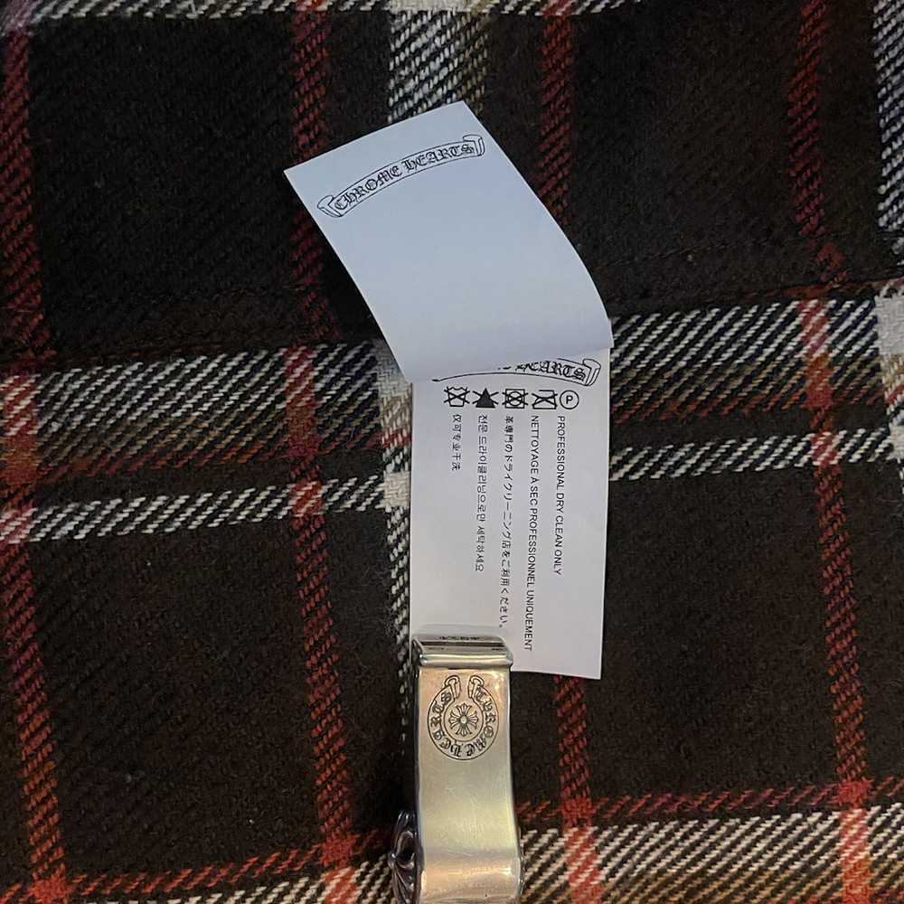 Chrome Hearts Chrome Hearts Dog Work Plaid button… - image 7