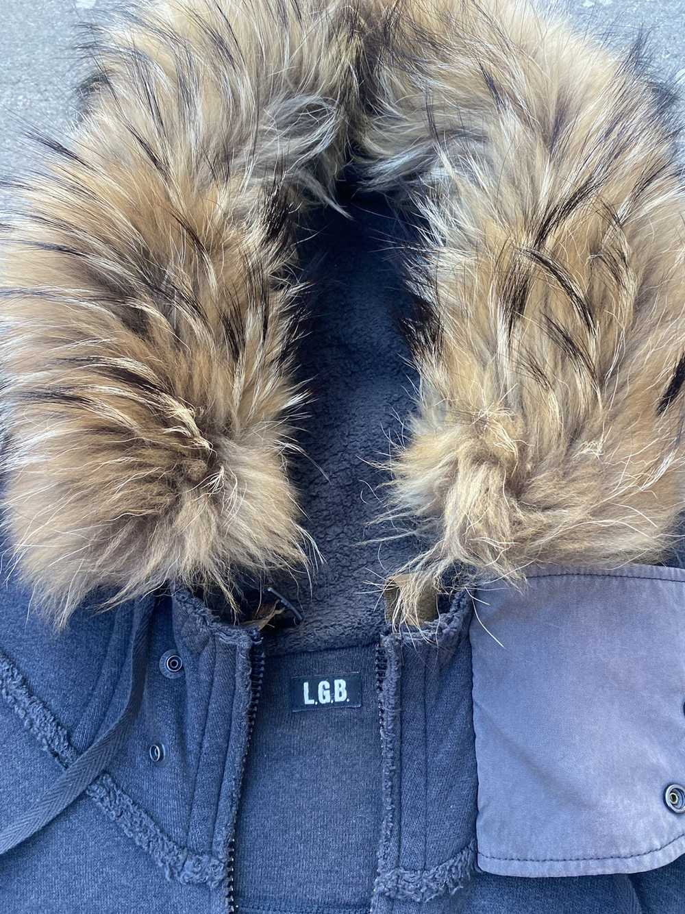 Le Grande Bleu (L.G.B.) L.G.B. Fur Parka Hoodie - image 4