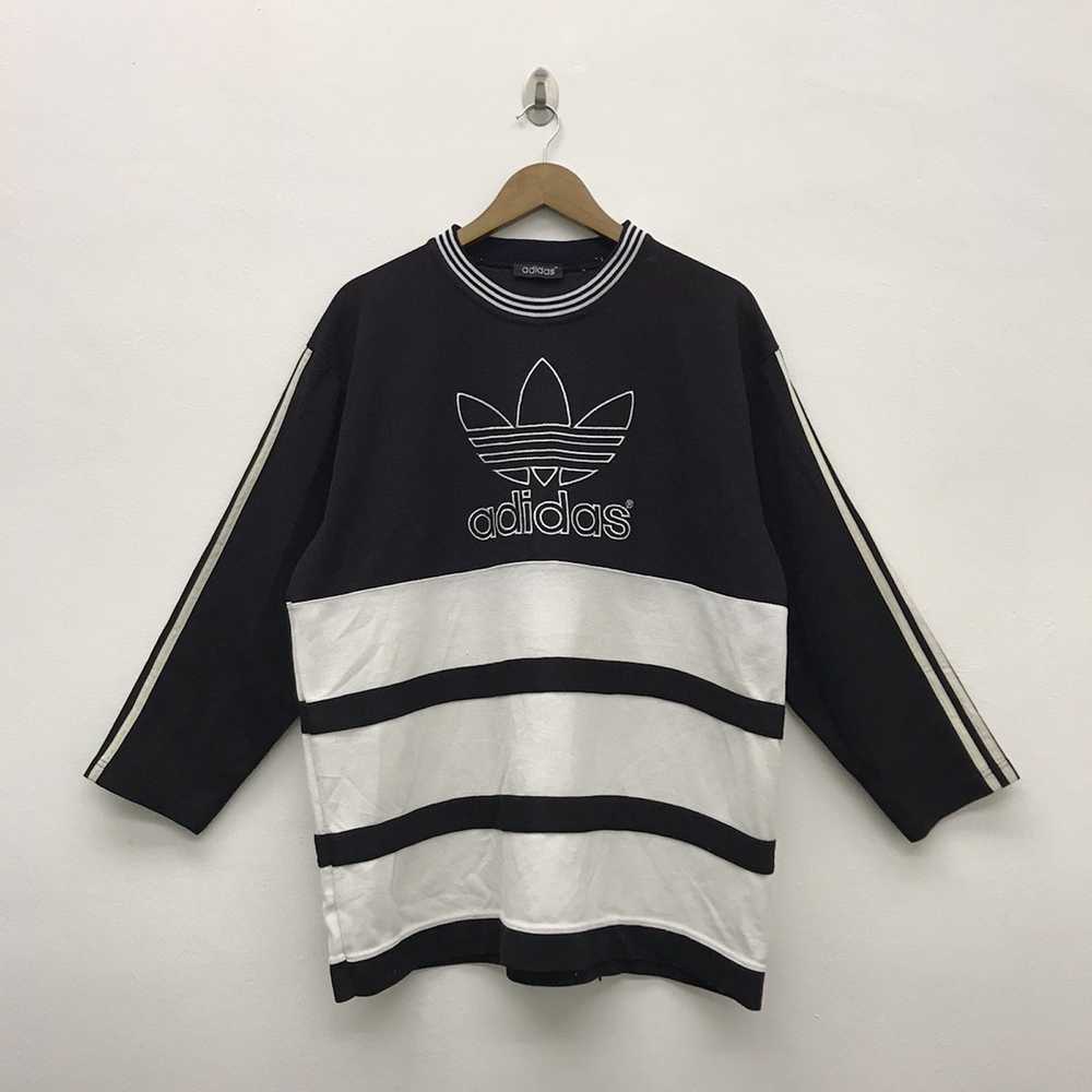 Adidas × Sportswear × Vintage ADIDAS Trefoil Embr… - image 1