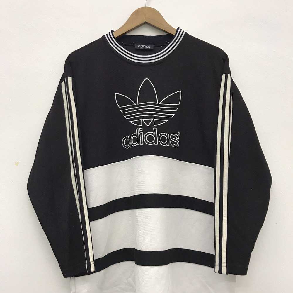 Adidas × Sportswear × Vintage ADIDAS Trefoil Embr… - image 2