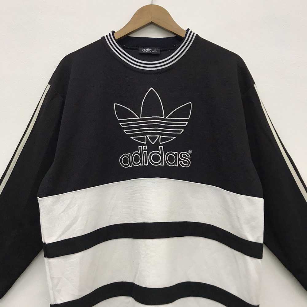 Adidas × Sportswear × Vintage ADIDAS Trefoil Embr… - image 4