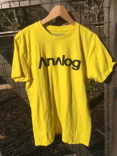Analog Yellow analog Burton Snowboarding shirt