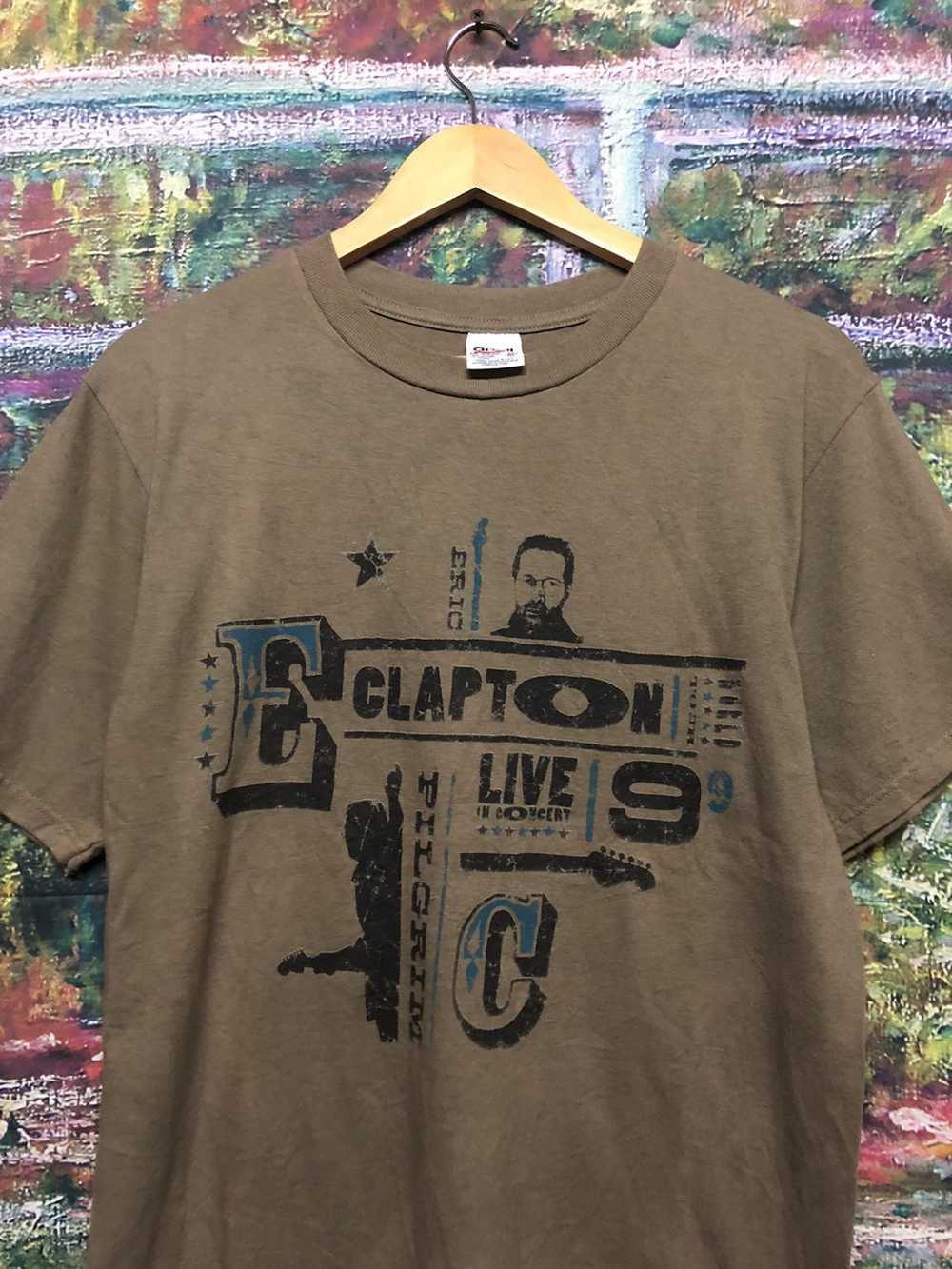 Band Tees × Vintage Vtg 90s eric clapton tee - image 4