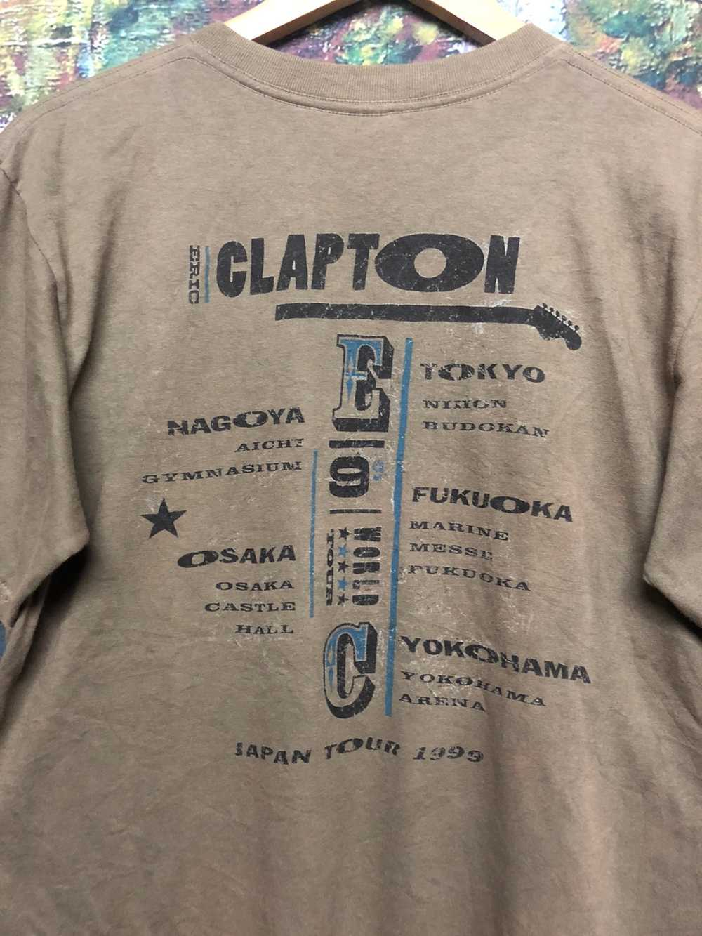 Band Tees × Vintage Vtg 90s eric clapton tee - image 6