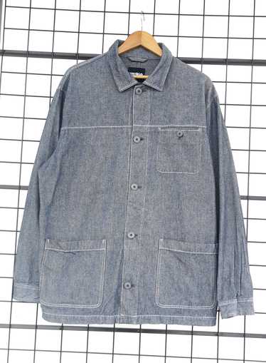 Japanese Brand × Uniqlo Uniqlo Chore Denim Jacket - image 1