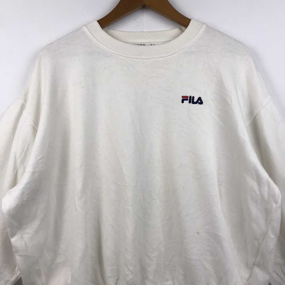 Fila × Sportswear × Streetwear FILA Spellout Crew… - image 3