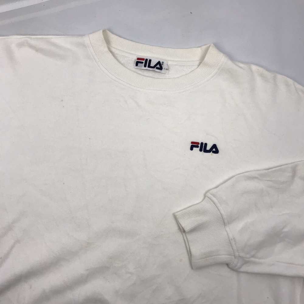 Fila × Sportswear × Streetwear FILA Spellout Crew… - image 4