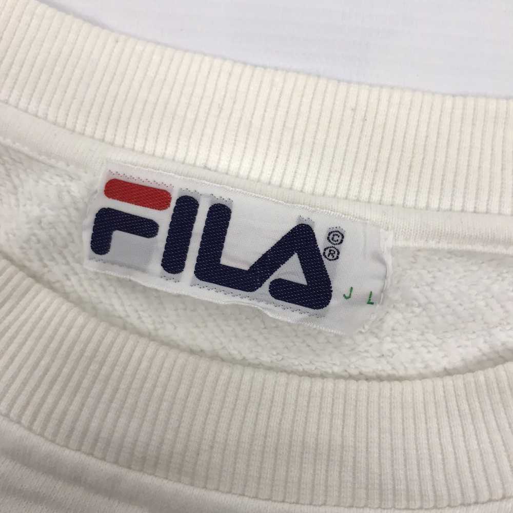 Fila × Sportswear × Streetwear FILA Spellout Crew… - image 7