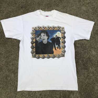 Livy Lu The Rolling Stones Start Me Up Thrifted T-Shirt Off White Off White / XLarge