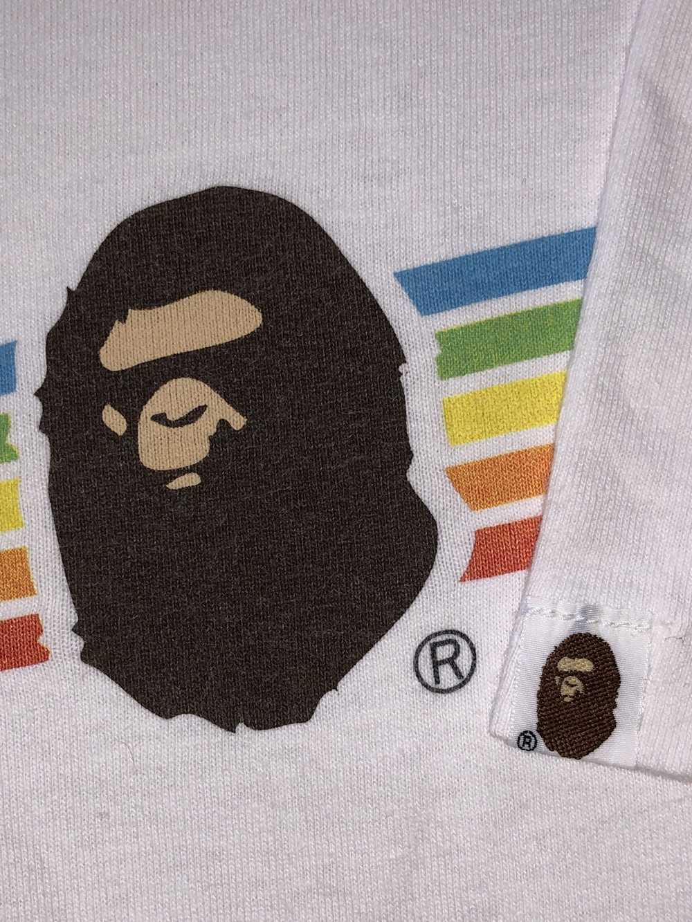 Bape Og Vintage 90s A Bathing Ape Rainbow Tshirts - image 3