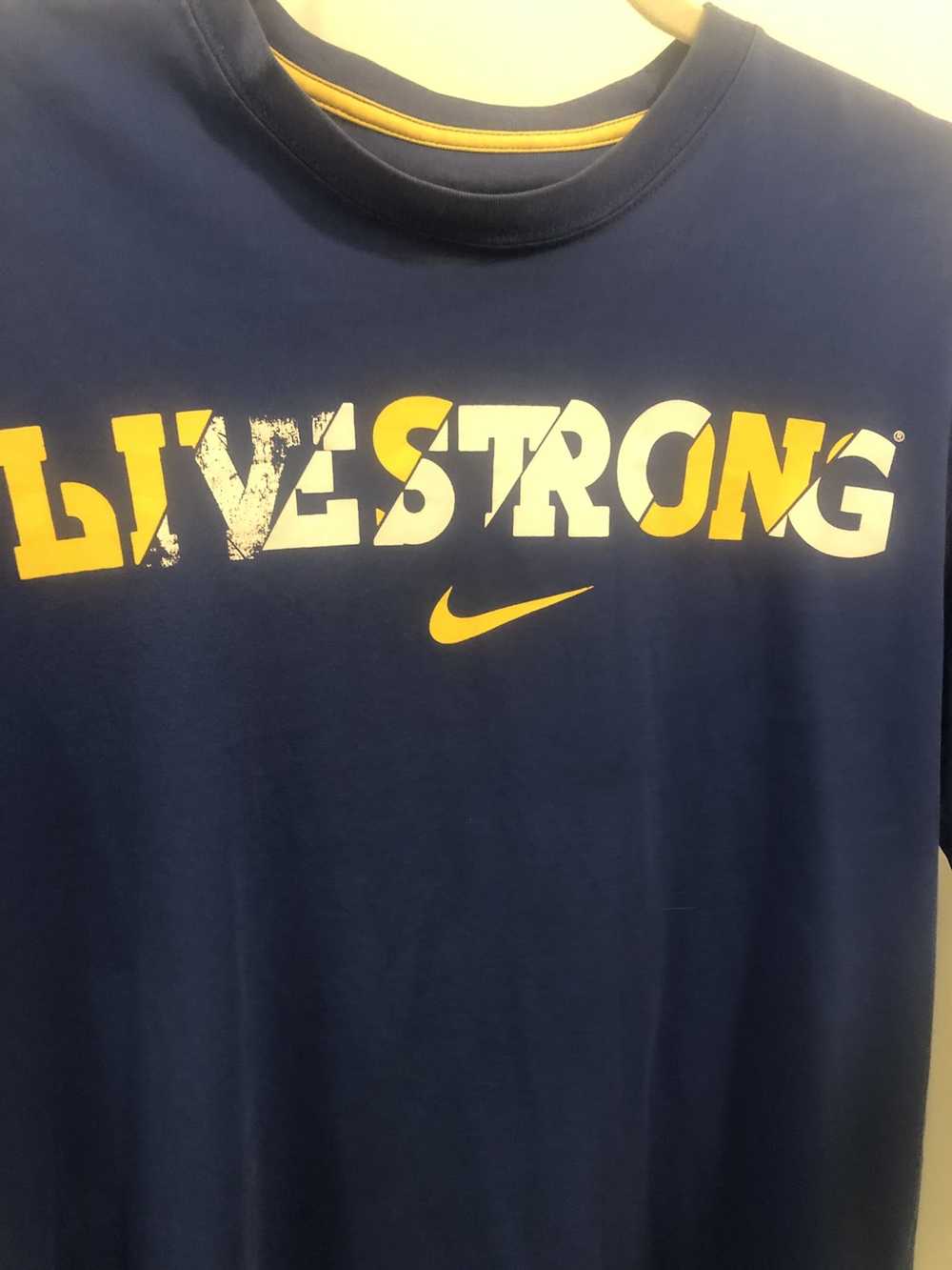 Athletic × Nike Nike live strong cycling dry fit … - image 2