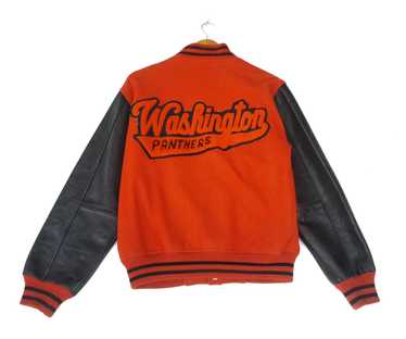 Leather Jacket × Varsity Jacket × Vintage Vintage… - image 1