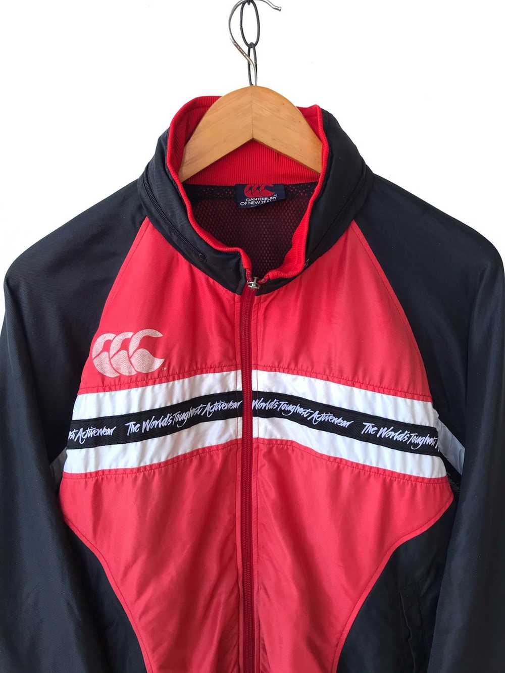 Canterbury Of New Zealand × Vintage Vtg 90s CCC L… - image 2