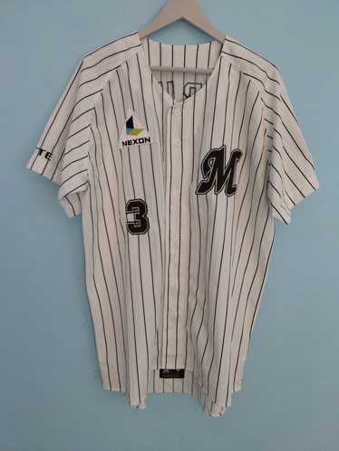 NEW DESCENTE Japan NPB CHIBA LOTTE MARINES Baseball Jersey ROYAL BLUE  MEDIUM