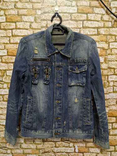 00s in the attic archive denim ドクロ スカル In the attic denim - Gem