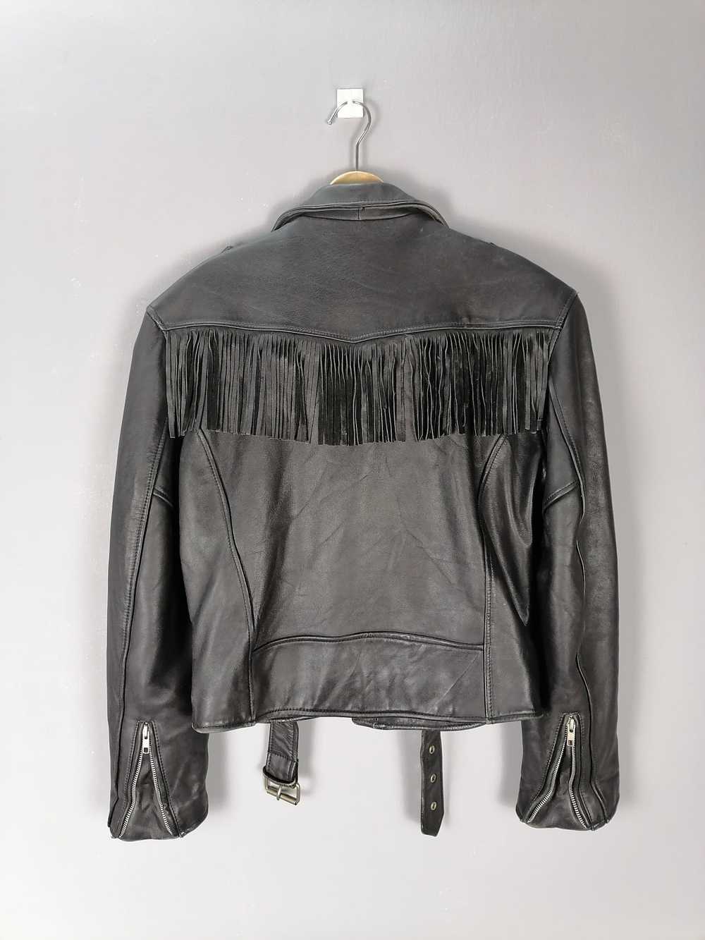 Harley Davidson × Leather Jacket × Vintage Vintag… - image 10