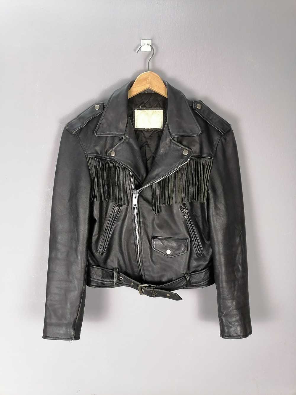 Harley Davidson × Leather Jacket × Vintage Vintag… - image 1