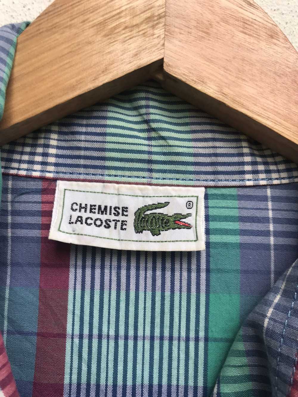 Lacoste Chemise Lacoste Checkered Tartan Oversize… - image 11