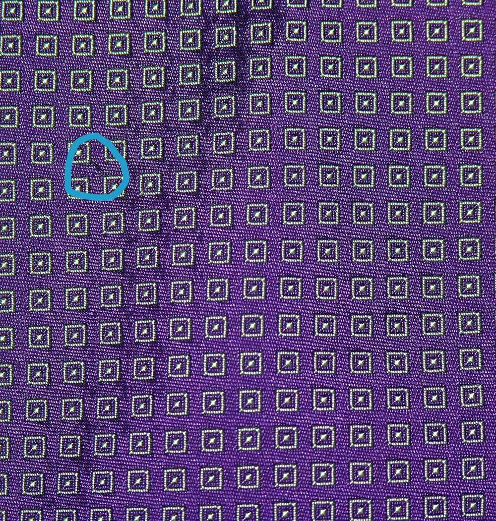 Ralph Lauren Black Label Purple Geometric Classic… - image 3